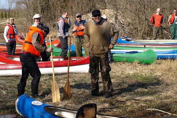 Canoe trips on River Vigala