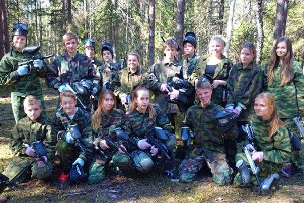 Paintball-Schlachten in Pidula