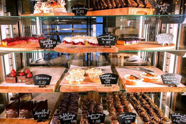 Café/Bäckerei Rukis (dt. Roggen)