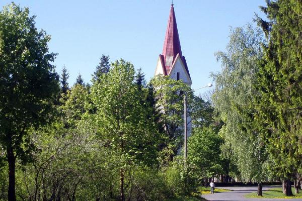 Die Jaagupi Kirche (dt. Jakobuskirche) in Pärnu