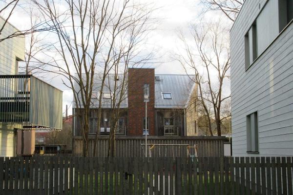 Supilinn - en trästad med miljövärde, där det byggs fler nya arkitektoniskt spännande hus