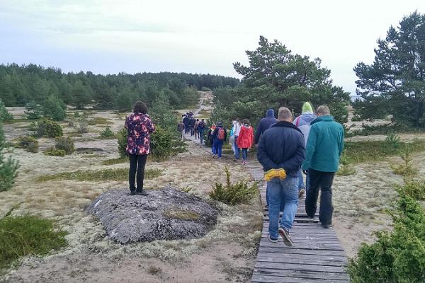 Wanderung auf die Insel Mohn, zum einsmaligen Zufluchtsort der Seeräuber