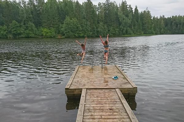 RMK Rae ezera pārgājienu taka un telšu laukums