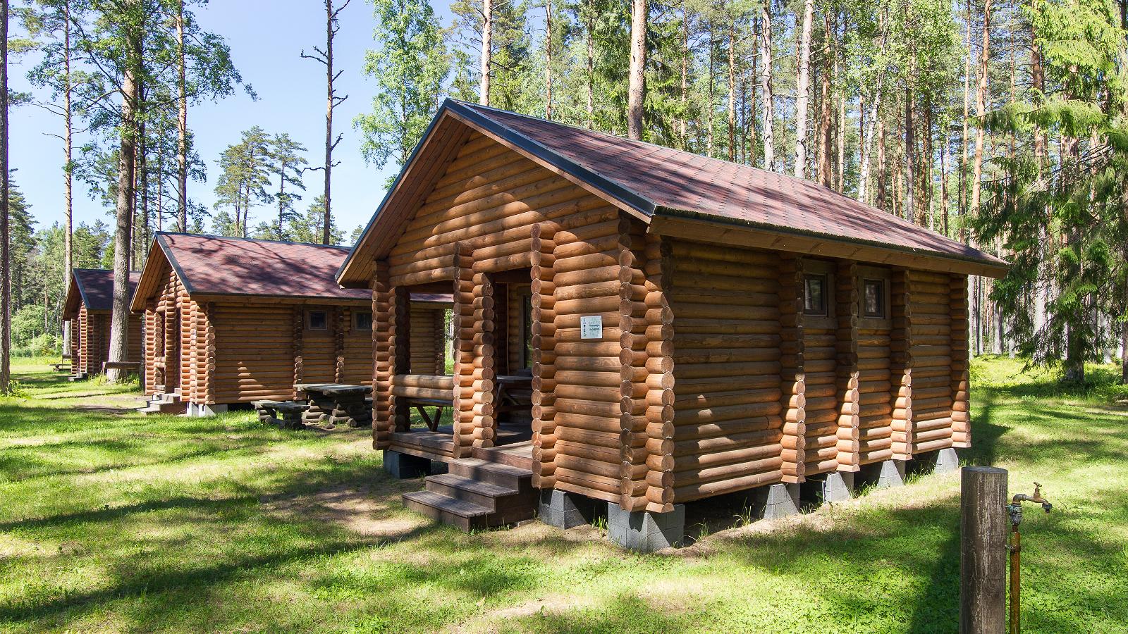 Палаточный лагерь Каукси на берегу Чудского озера