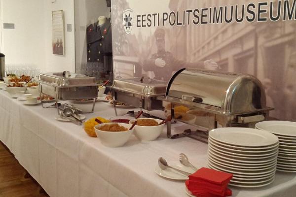 Seminarraum im Estnischen Polizeimuseum