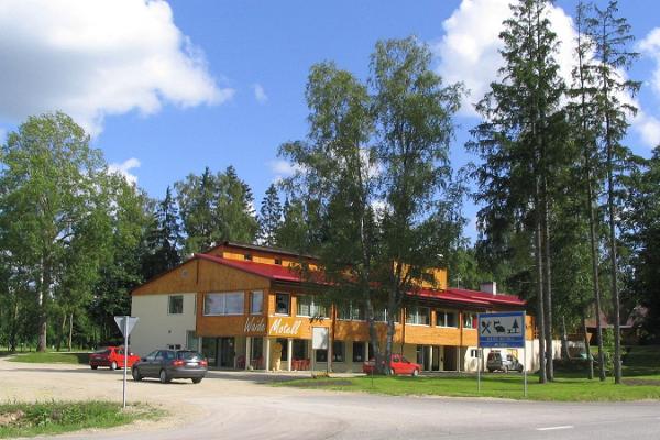 Caravanparkplatz des Waide Motels