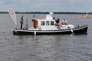 Ferry trip in Pärnu with the historic packet boat Johanna 