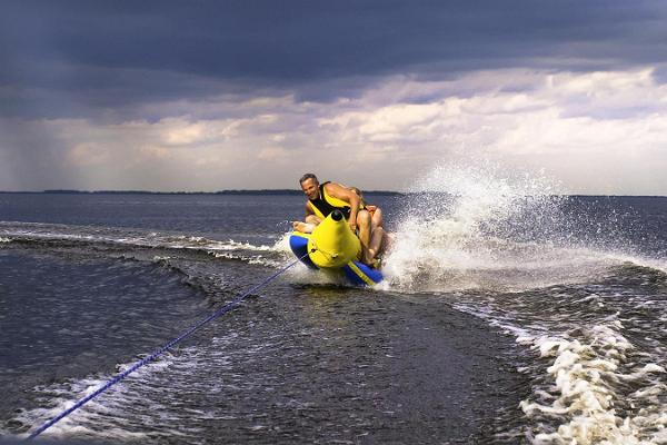 Водный спорт на Чудском озере