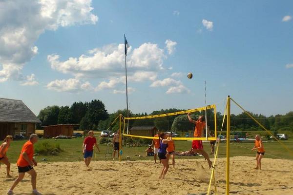 Beach-volley fält