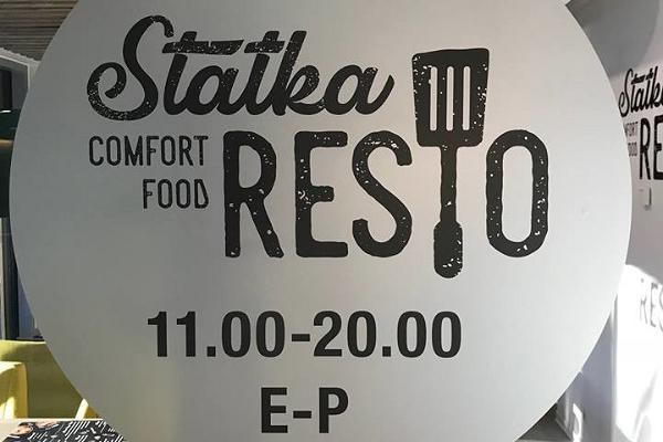 Strandstadionens kafé "Statka Resto"