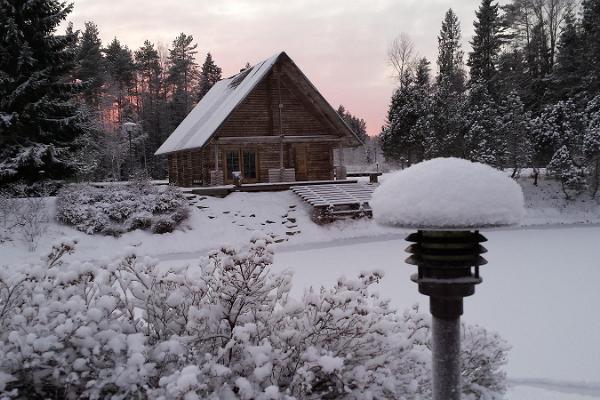 Ski and sauna session in Kõrvemaa