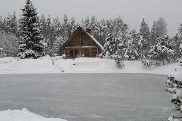 Skilaufen und Saunabesuch in Kõrvemaa