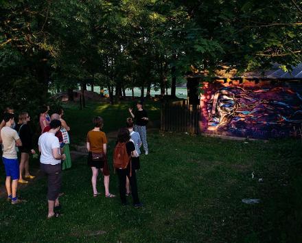 Экскурсия для ознакомления с уличным искусством в Творческом городке Теллискиви