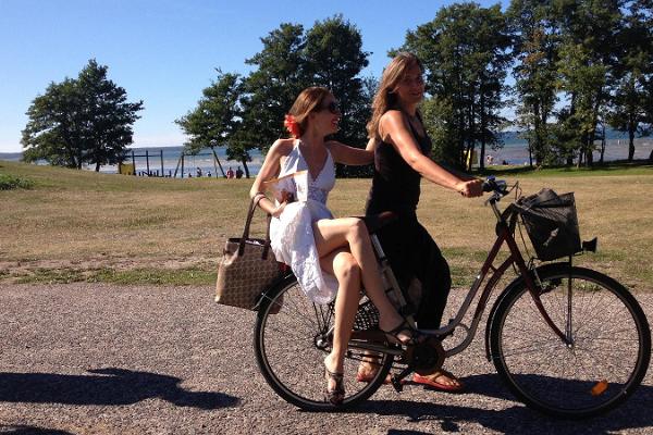 Fahrradtour auf eigene Faust Heltermaa-Suuremõisa-Hellamaa-Kärdla