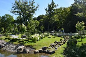 Der japanische Garten des Parks Kadriorg
