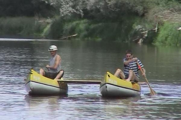 Rafting trip on the beautiful Koiva river