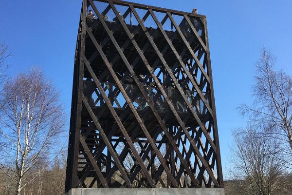 Mustjõe bird observation tower