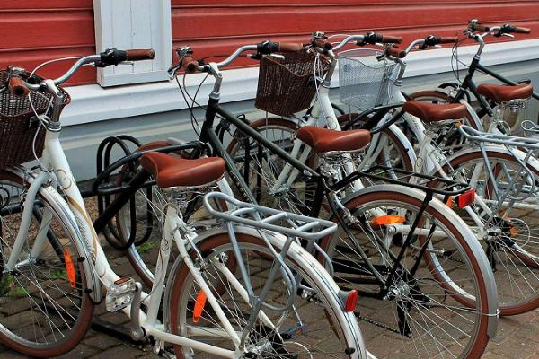 Fahrradverleih des Besucherzentrums Valga
