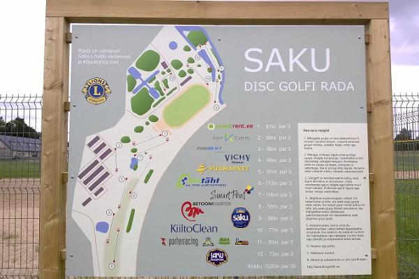 Saku disc-golfi park