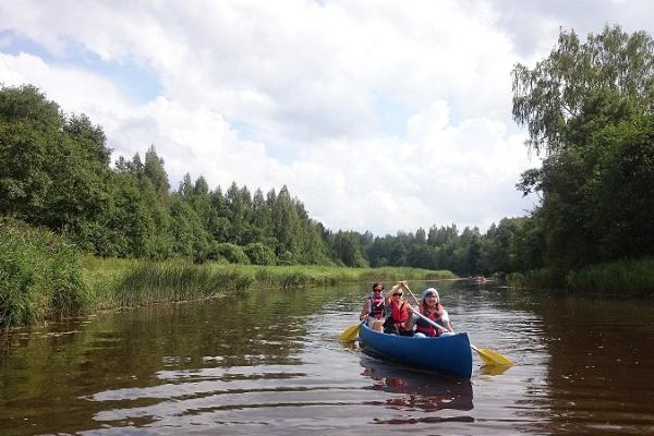 Canoeing in Soomaa National Park by Seikle Vabaks