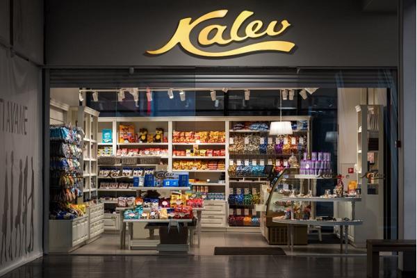 Шоколадный магазин Kalev в Нарве