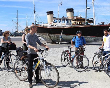 Omal käel jalgrattamarsruut Vormsi saarel
