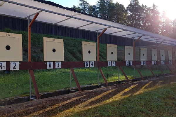 Shooting range at Tartu County Recreation Sports Centre