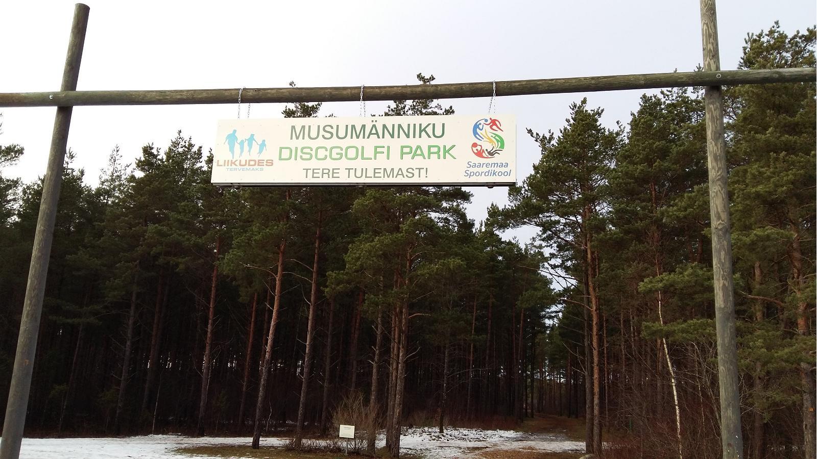Musumänniku discgolfi park