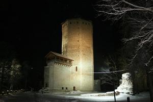 Wittensteins tidsresecentrum i tornet på Paide Vallbacke