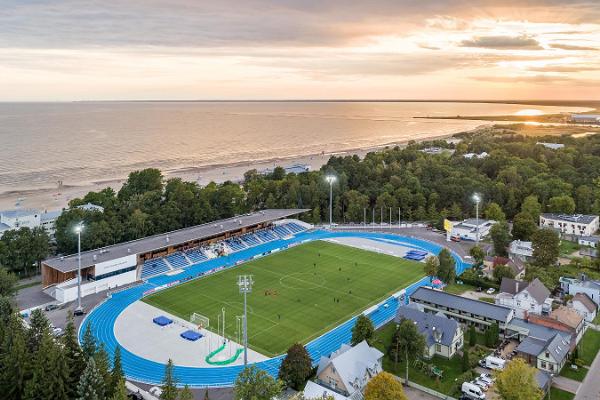 Herberge des Strandstadions in Pärnu