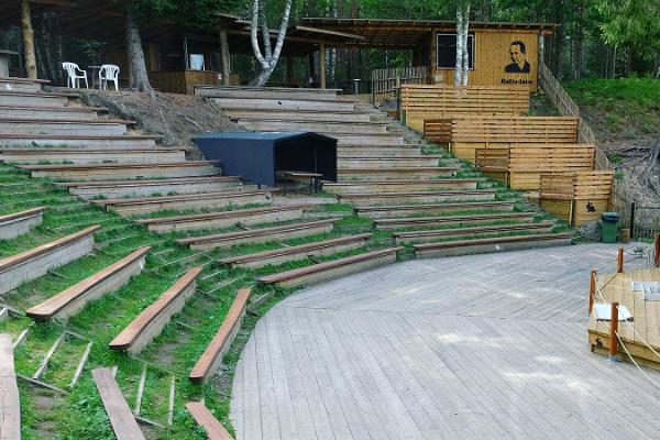 Kalju open-air stage at Kallaste Holiday Resort