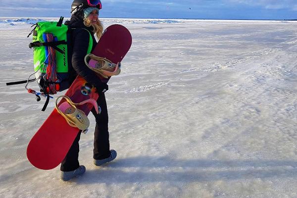 Surf Center - talvine lohesurfi koolitus Pärnu rannas ja mujal Eestis