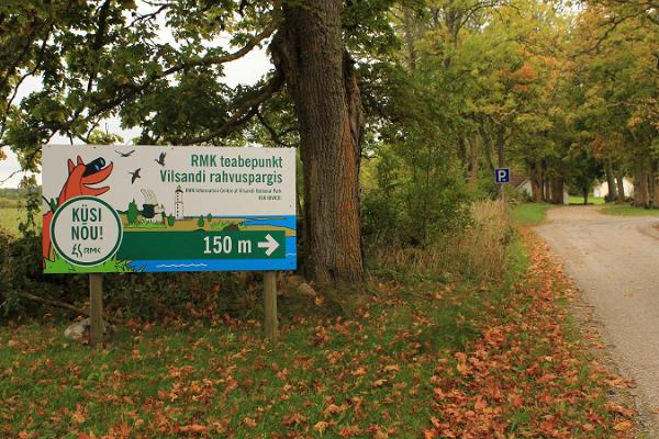 Vilsandi National Park and RMK information point