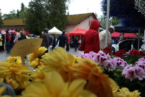 Trädgårds- och blomfest i Jäneda