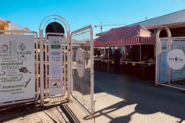 Tartu Market, open gates