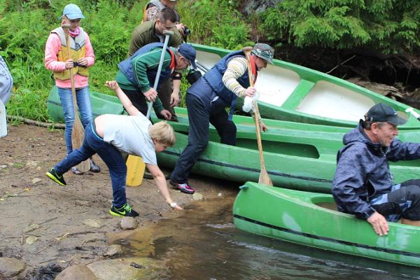 Canoe hikes at Linnumäe Nature Farm