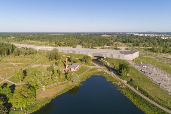 The whole territory of the Estonian National Museum