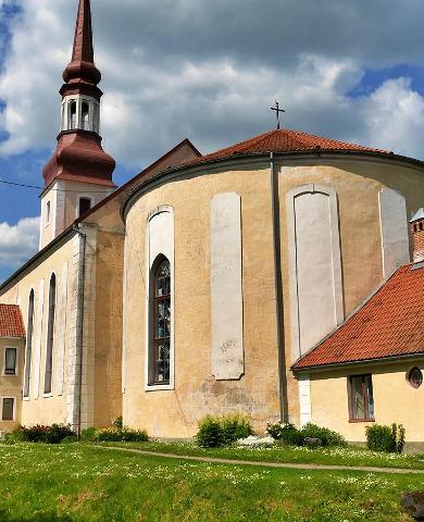 Estnische Ev.-Luth. Nikolaikirche in Põltsamaa
