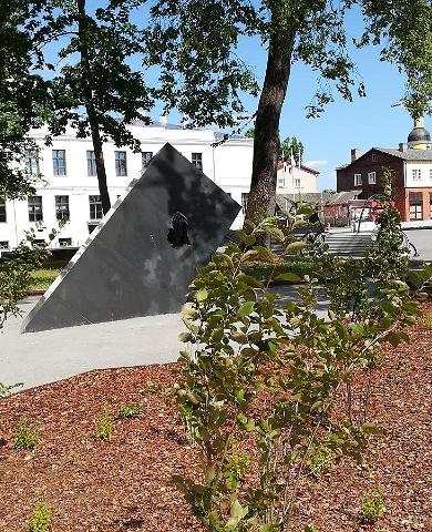 Das Denkmal für die bei der Katastrophe der Fähre „Estonia“ Umgekommenen