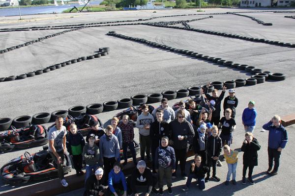 Memorable event at the summer track of the Go-Karting Centre