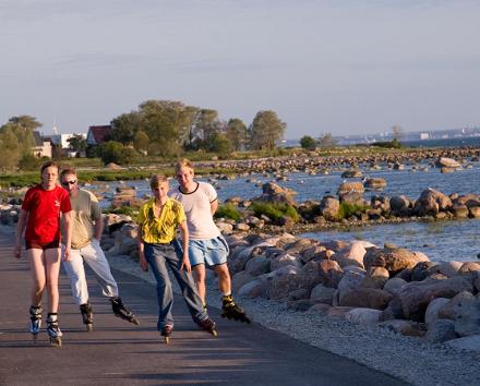 Baltreisens cykelturer i Pärnu med en lokal guide