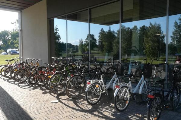 Прокат велосипедов в Спа & центре отдыха Pühajärve