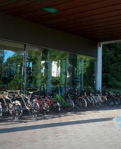 Pühajärven kylpylä- ja lomakeskuksen polkupyörävuokraamo