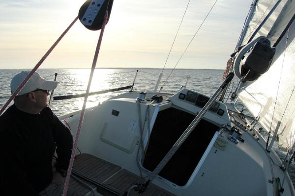 Sailboat Meeri, sailing in Haapsalu