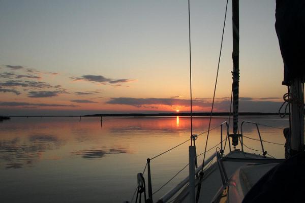 Sailboat Meeri, sailing in Haapsalu