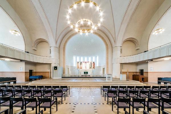 Altar der evangelisch-lutherischen Pauluskirche in Tartu