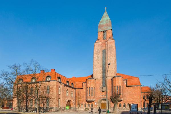Die evangelisch-lutherische Pauluskirche in Tartu