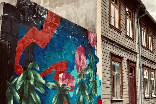 Straßenkunsttour im Stadtteil Karlova