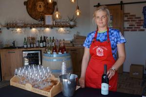 Primary course for making craft wine at Murimäe Winery