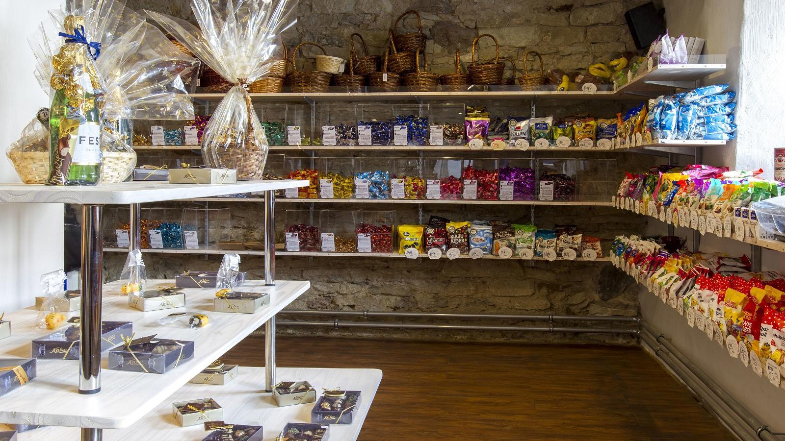 Kalev Chocolate Store in Kuressaare